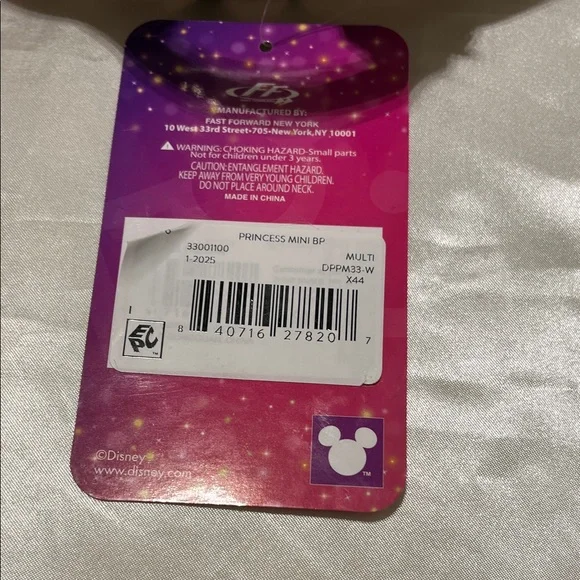 Disney Princess Mini-Backpack with Princess Characters - Picture 3 of 4